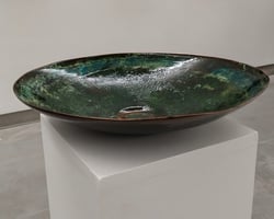 Andreucetti Copper Bowl Rua Red Gallery