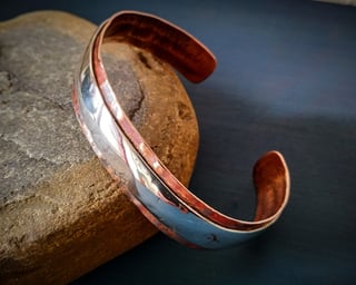 Andreucetti Jewellery Bracelet Copper and Silver 3_